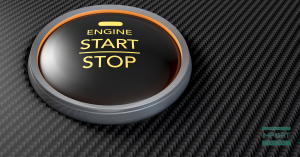 push to start button in car